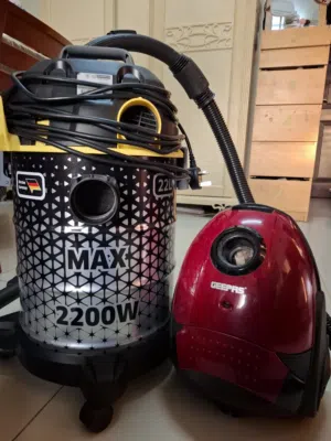 2 vacuums - Kärcher DVAC 2200W Powerful Vacuum Cleaner + Geepas 2200W Included