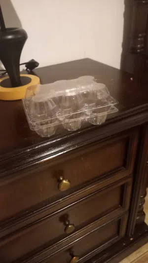 اطباق بيض بلاستك