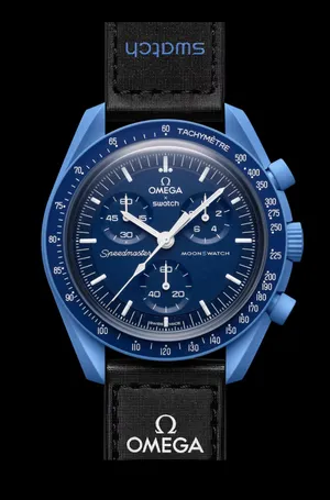 Rare Mission to Neptune Omega Swatch moonswatch speedmaster