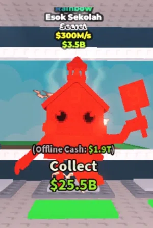 ايسوك الملون 300M/S في ماب سرقه steal a brinrot