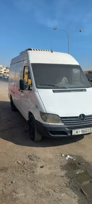 باص فان مرسيدس سبرنتر 2003 تبريد شصي طويل  للبيع او البدل