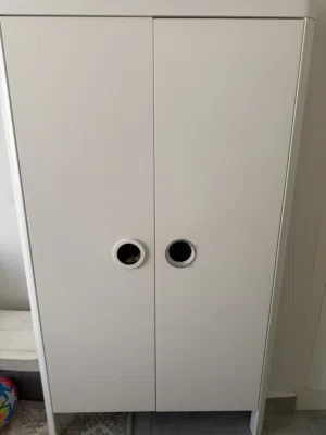 IKEA kids 2 door wardrobe like new no scratch