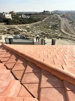 فيلا للبيع جديده اطلاله رائعه على جبال فلسطين اعلى نقطه في المنطقه