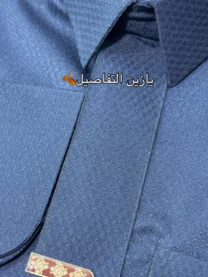 فخامة المظهر.. ودقة التفاصيل الثوب الخلية الملكي لأن الأناقة تبدأ من جودة القماش ودقة الحياك