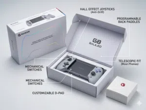 للبيع: يد تحكم GameSir G8 Galileo الاحترافية للهواتف (شبه جديدة)