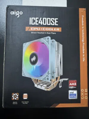مروحة ومبرد هوائي للكمبيوتر  Aigo ICE400SE RGB