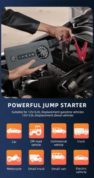 4 in 1 Jump Starter