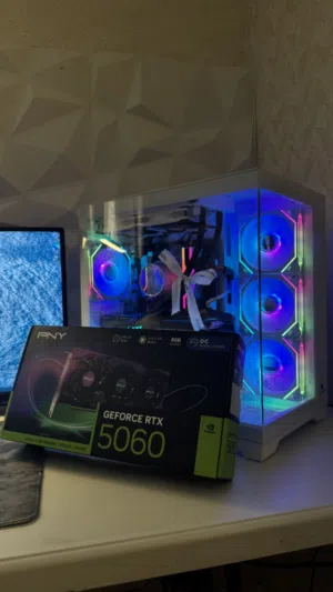 بي سي 5060 3 fans i7-10th تبريد قوي وممتاز مع شكل مميز فريمات عاليه واداء قوي وضمان