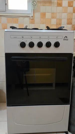 Orca OR5050KSI Silver Gas Cooker – Excellent Condition