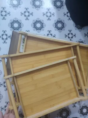 صواني خشبية
