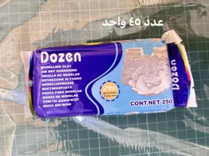 عجينة السيراميك عدد القطع المتوفرة 45 قطعة سعرالقطعه بالمكاتب 75 قرش انا بدي ابيع القطعة نص