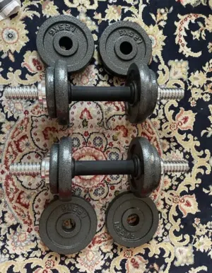 dumbbell set 15 Kg