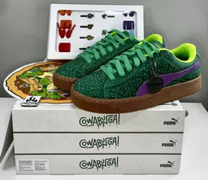 Puma x TMNT Collaboration Limited Edition Footwear.