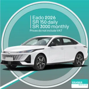 Changan Eado 2026 for rent in Jeddah - Free delivery for monthly rental