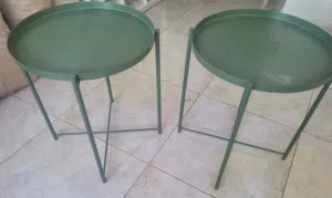 IKEA iron side tables 2 nos