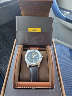 ساعة بريتلينغ كولت كرونوميتر أصلية (Breitling Colt Chronometre) بحالة ممتازة مع العلبة