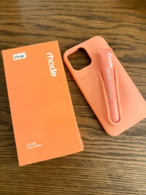 Rhode Lip case + peptide lip tint (Iphone 13 pro max)