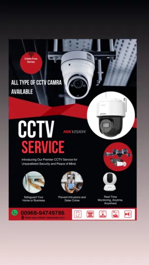 Cctv security type camras available