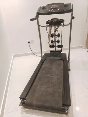 Foldable Threadmill with dumbbells