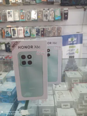 honor x6c  ب   128 6 رام جميع الالوان  41 دينار شامل توصيل