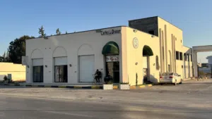 صالة افراح للايجار بمساحة 455 متر بموقع ممتاز نص تشطيب