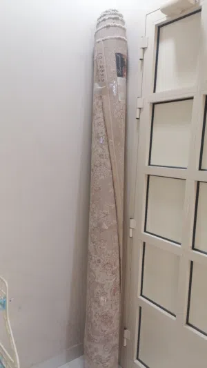 Large Floral Area carpet – Beige/Cream