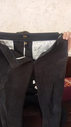 3 بناطيل رجالي براندات أصليه،شبه جديده 1_زارا(قماش ع كتان)بين ابيض حليبي 2_ماسيمو ديوتي(قماش) بني 3_