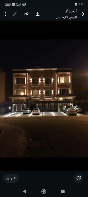 للايجار  عوائل وافدين شقه بصباح الاحمد 3 غرف نوم  وحمامين