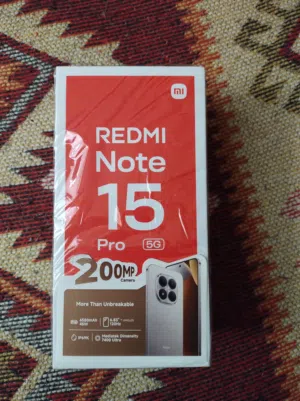 Redmi Note 15 Pro 5G ريدمي نوت 150برو فايف جي