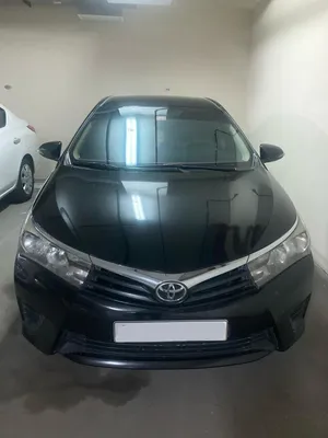 2015 Toyota Corolla Black (GCC Spec)