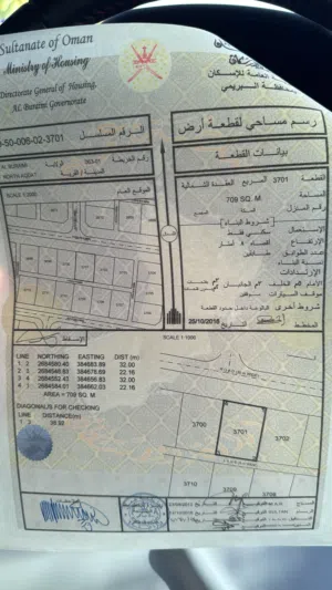 Residential Land for Sale in Buraimi Al Buraimi