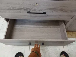 Cloth shelves storage and single bed