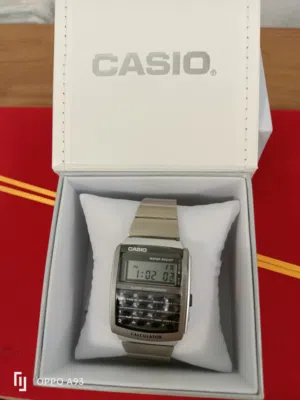 ساعه كاسيو اله الحاسبه الاصليه casio culclter