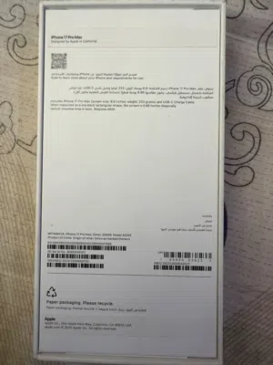 iPhone 17 pro max battery 100%