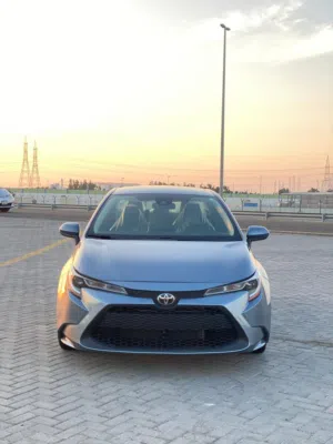 تويوتا كورلا محرك  1.8L اللون الرمادي أوراق كمارك غير مستخدمه موديل 2020