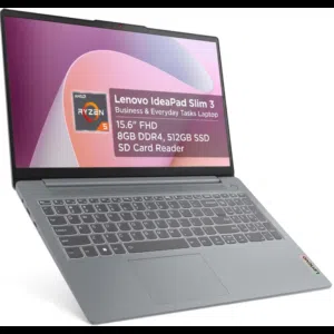 Lenovo IdeaPad Slim 3 Business & Everyday Tasks Laptop, AMD RyzenTM 5 5625U