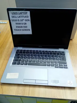 Dell Latitude 5310 i5 10th Gen 8GB 256GB SSD Touch  Description (English)  Used Dell Latitude 5310 l