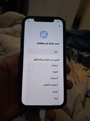 ايفون 12 128 gb نظيف