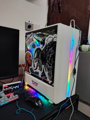 Gaming pc with AMD Ryzen 5 and RTX 3060 ti 8gb