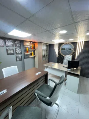 Shop for sale suitable for startup business offices including two layers totally furnished