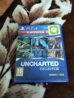 سيدي uncharted 4 ps4 ب15 دينار (لم يتم اللعب فيه كثيرًا )
