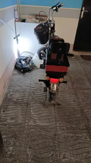 بسكليت كهرباء بحاله جيده جدا بطاريه 60/20