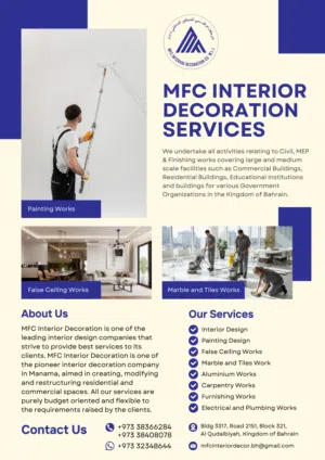 Interior Decoration Services in Bahrain