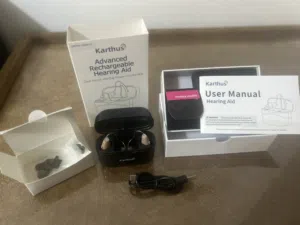 سماعة اذن لم تستخدم نهائيا قابلة للشحن Karthus Hearing Aids Rechargeable
