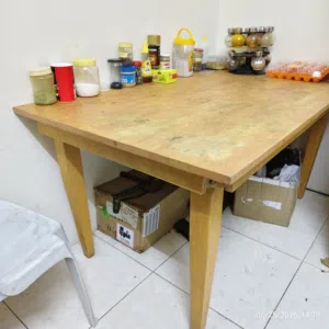 Strong Wooden Dining Table