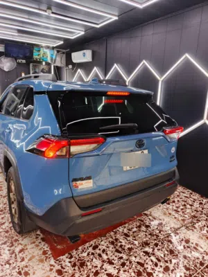 راف فور هايبرد 2023 فئة ودلاند جبلي trd الضرر جاملغ تبديل فقط والباقي قطع صبغ نص البونيد وربع