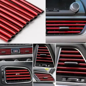 احصل على أغطية ملونة لخطوط فتحات المكيف، منظر راقي و جميل و فريدة