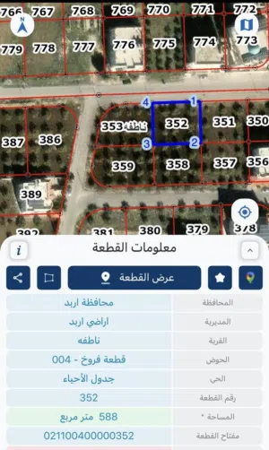 ارض للبيع في اربد