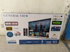 عرض نااار على شاشه جنرال فيو 65 بوصه فور كي سمارت اندرويد 15 أوامر صوتيه