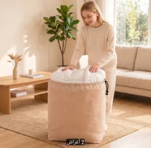 اكياس تخزين صناعه امريكيه حجم كبير بتنفع لتخزين الحرامات والملابس